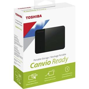 Disco Duro Externo Toshiba 1 TB USB 3.2 Canvio Ready (HDTP310EK3AA)