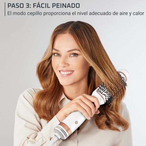 Rowenta CF9820F0 Secador y Cepillo de Aire Caliente 2 en 1, Iónico.