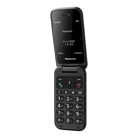 Panasonic KX-TF600EXR Teléfono Móvil Senior Rojo