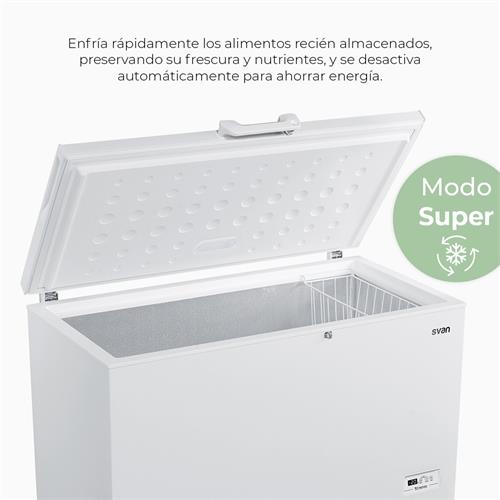 Svan SCH4001EDC Congelador Horizontal 371L 85cm Clase E