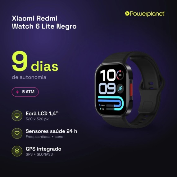 Xiaomi Redmi Watch 6 Lite Black