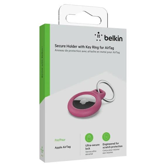Belkin LLavero Apple Air Tag Rosa (F8W973BTPNK)
