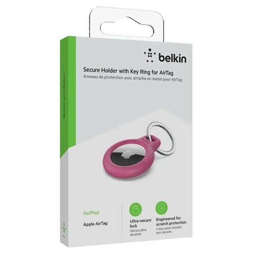 Belkin LLavero Apple Air Tag Rosa (F8W973BTPNK)