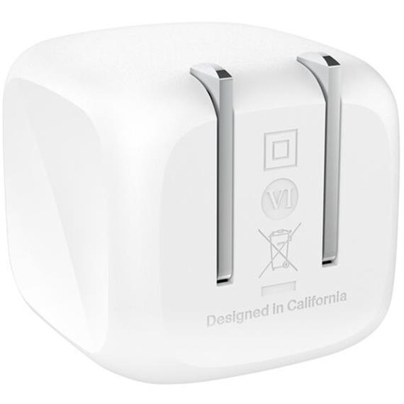 Belkin Cargador Carga Rápida 45W + Cable USB-C to USB-C 1 Metro Blanco (WCA013KQ1MWH-B6)