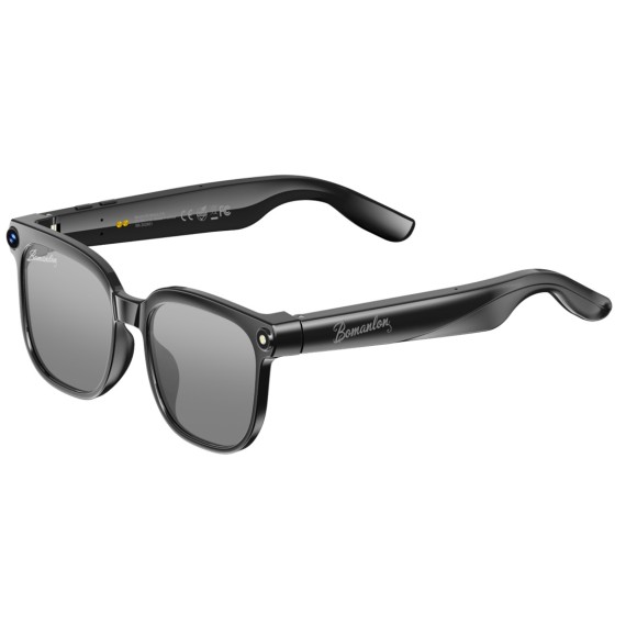 Bomanlon BV01 Gafas De Sol con Cámara HD, Bluetooth, y Traductor por IA