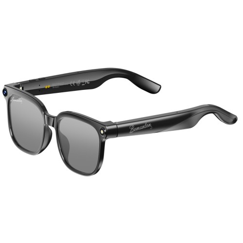 Bomanlon BV01 Gafas De Sol con Cámara HD, Bluetooth, y Traductor por IA