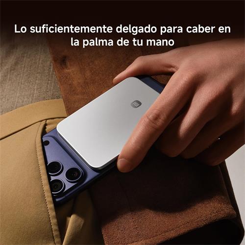Xiaomi Power Bank 5000 mAh 15W Ultrathin Magnetic Glacier Silver (BHR08Z2GL)