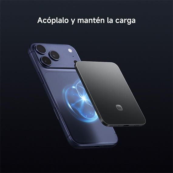 Xiaomi Power Bank 5000 mAh 15W Ultrathin Magnetic Graphite Black (BHR0913GL)