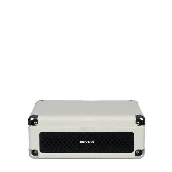 Prixton Reproductor CD Boogie con Altavoz 6W y Batería 4 Hora Crema