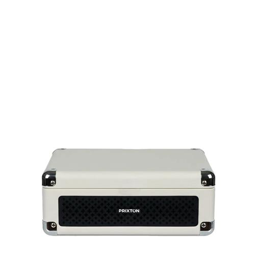 Prixton Reproductor CD Boogie con Altavoz 6W y Batería 4 Hora Crema