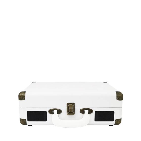 Prixton VC400 Tocadiscos Maletín con Grabación a USB, y Salids Aux y RCA Blanco