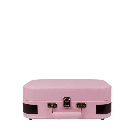 Prixton VC600 Tocadiscos con Grabación a USB, Radio FM y Salidas AUX y RCA Rosa