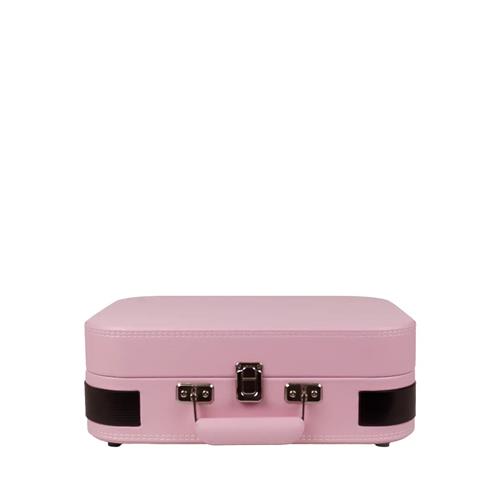 Prixton VC600 Tocadiscos con Grabación a USB, Radio FM y Salidas AUX y RCA Rosa