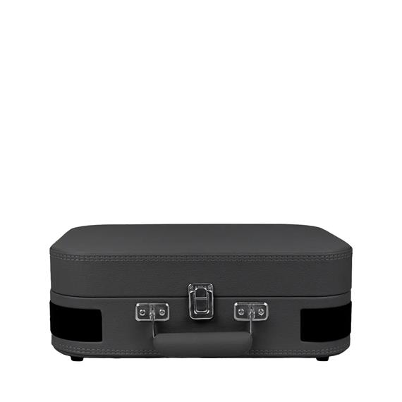 Prixton VC600 Tocadiscos con Grabación a USB, Radio FM y Salidas AUX y RCA Gris