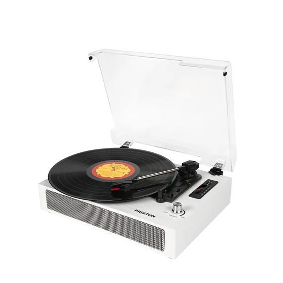 Prixton Tocadiscos Studio Deluxe con Bluetooth, Grabación a USB y salida RCA