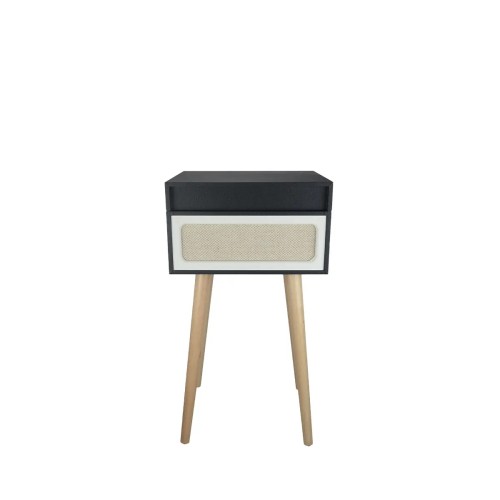 Prixton Tocadiscos Detroit Estilo Vintage, Bluetooth, Radio FM, Salida 3.5mm