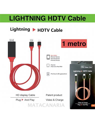 LIGHTNING HDTV CABLE 1 M