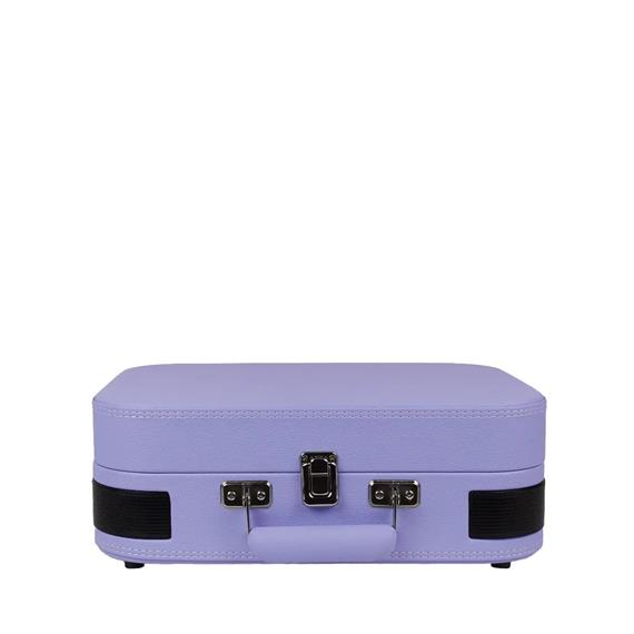 Prixton VC600 Tocadiscos con Grabación a USB, Radio FM y Salidas AUX y RCA Lila