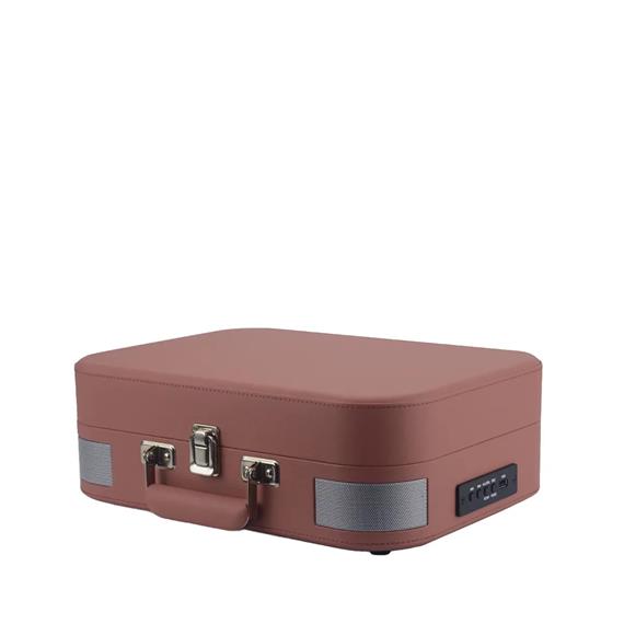 Prixton VC600 Tocadiscos con Grabación a USB, Radio FM y Salidas AUX y RCA Mocha Mousse