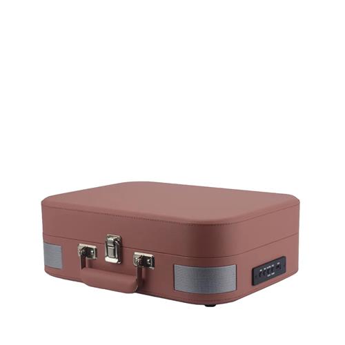 Prixton VC600 Tocadiscos con Grabación a USB, Radio FM y Salidas AUX y RCA Mocha Mousse