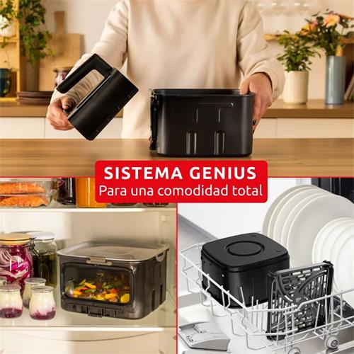 Moulinex EZ8428F0 Freidora sin aceite Silenciosa 7 Litros con Panel Digital