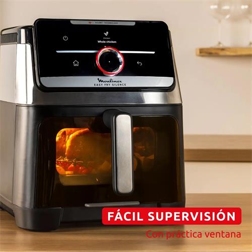 Moulinex EZ8428F0 Freidora sin aceite Silenciosa 7 Litros con Panel Digital
