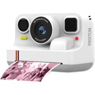 Prixton Cámara Instantánea de papel Térmico con Pantalla y Bluetooth