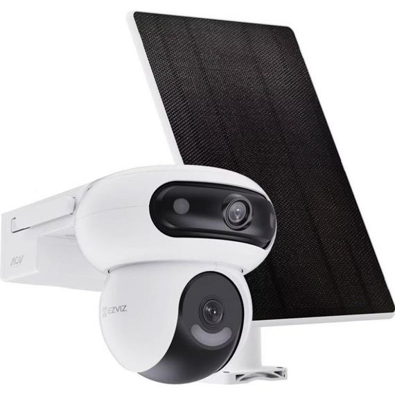 Ezviz HB90 Cámara de Vigilancia Dual 2k+2k Wifi con Panel Solar de 8W AOV