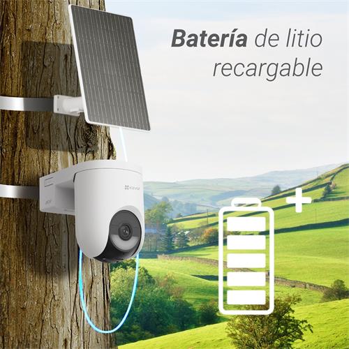 Ezviz HB8 Lite Cámara de Vigilancia 4G y Wifi con Panel Solar