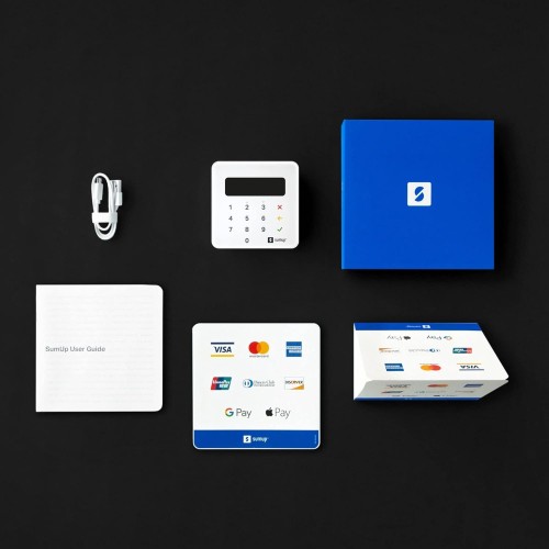 Sumup Air Lector de Tarjetas de Crédito Portátil Bluetooth para Chip y Pin