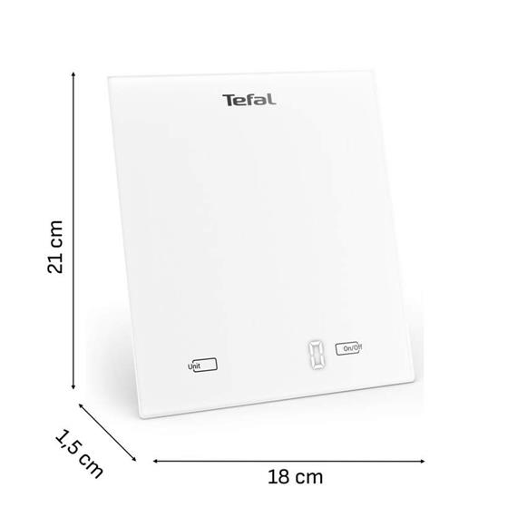 Tefal BC5504V0 KS Essential 2 Báscula de Cocina hasta 5Kg