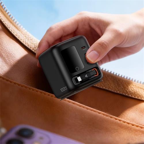 Cargador Sobremesa Acefast Z10 100W GaN con 3x USB-C y 1x USB-A con Pantalla