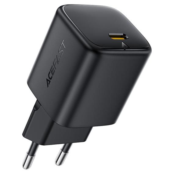 Cargador USB-C Acefast A134 PD67W Mini GaN Negro