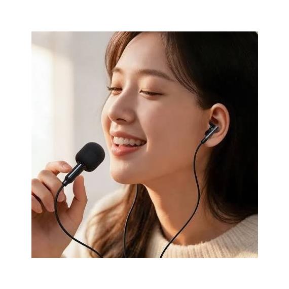 Acefast L12 Auriculares con Microfono Lavalier y conexión USB-C