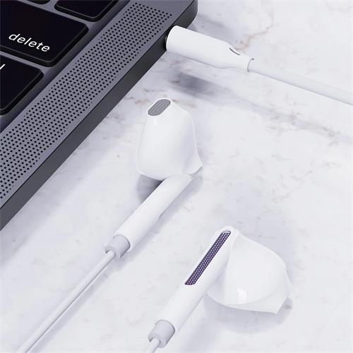 Acefast L14 Auriculares con Micrófono y Conexión 3.5mm Blanco
