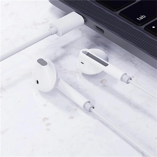Acefast L13 Auricular con Cable USB-C Blanco