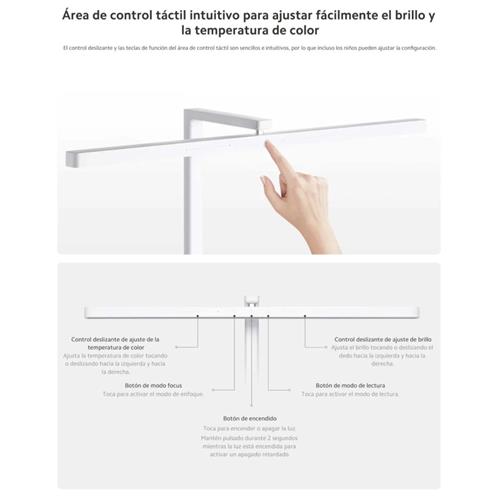 Xiaomi Led Desk Lamp 2 Lámpara de Escritorio 10W Blanca (BHR9186L)