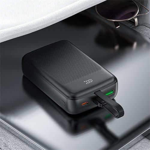 Acefast M14 PD20W PowerBank 20.000mAh 22.5W con Cable USB-C Integrado