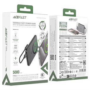 Acefast M30 PD20W Powerbank Magnético 5.000mAh Ultraplano