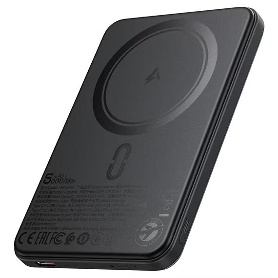 Acefast M30 PD20W Powerbank Magnético 5.000mAh Ultraplano