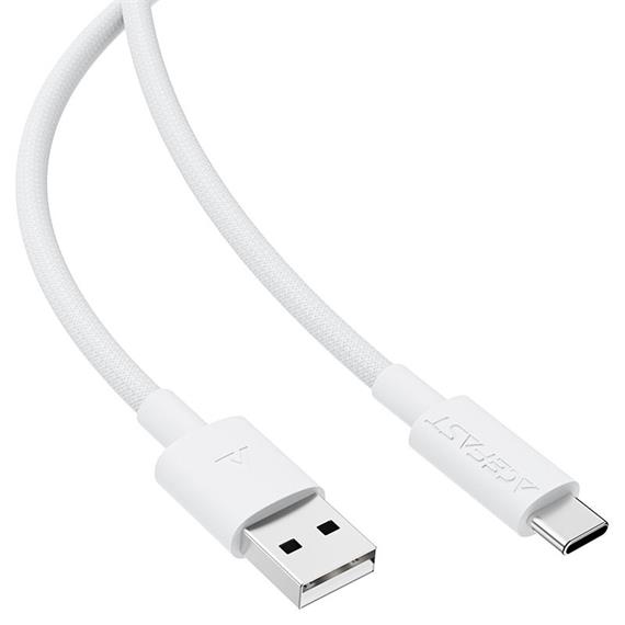 Cable USB-A a USB-C Acefast C18-04 1.2 Metros Reforzado Blanco