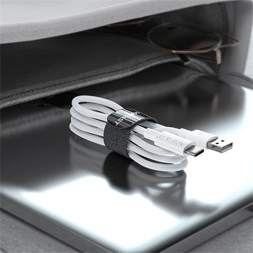 Cable USB-A a USB-C Acefast C18-04 1.2 Metros Reforzado Blanco