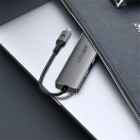 Acefast J18 Hub USB-C 6-1 con 2x USB-A, 1x USB-C, HDMI, Lector SD/Micro