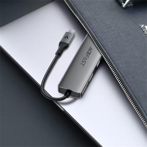 Acefast J18 Hub USB-C 6-1 con 2x USB-A, 1x USB-C, HDMI, Lector SD/Micro