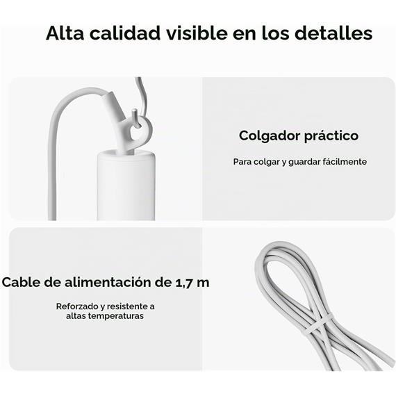 Xiaomi H101 Secador Compacto y Plegable con 20.000rpm Iónico Blanco