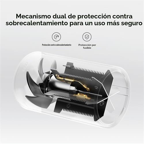 Xiaomi H101 Secador Compacto y Plegable con 20.000rpm Iónico Rosa