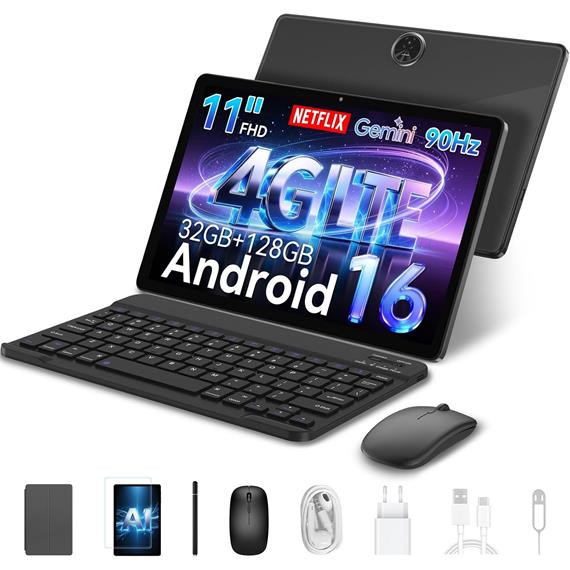 Blackview Zeno 5 Tablet 11" 8GB 128GB 90Hz Gris