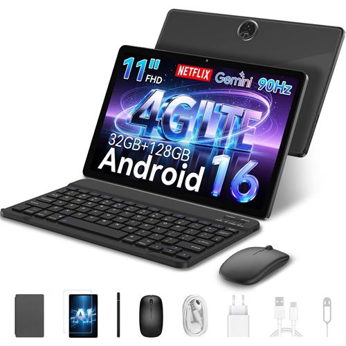Blackview Zeno 5 Tablet 11" 8GB 128GB 90Hz Gris