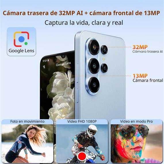 Blackview Wave 10 6.88" HD+ 8GB 256GB Orange