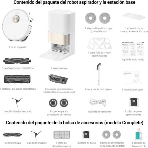 Dreame X40 Ultra Complete Robot Aspirador Blanco
